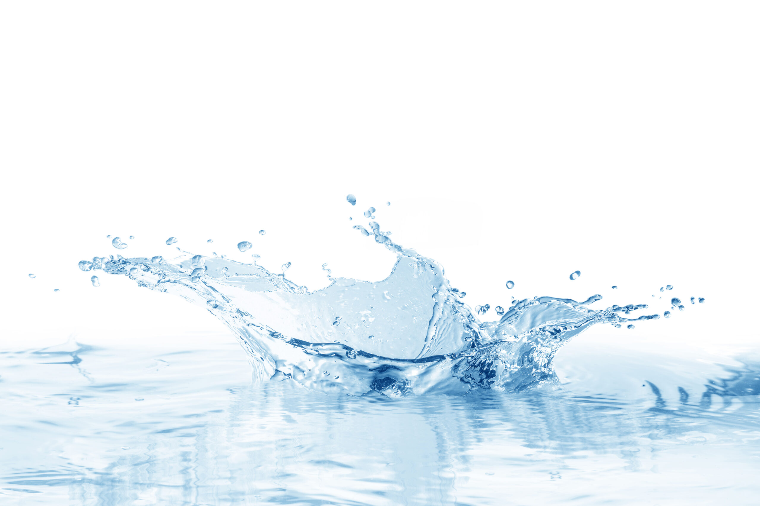 eau avec éclaboussures