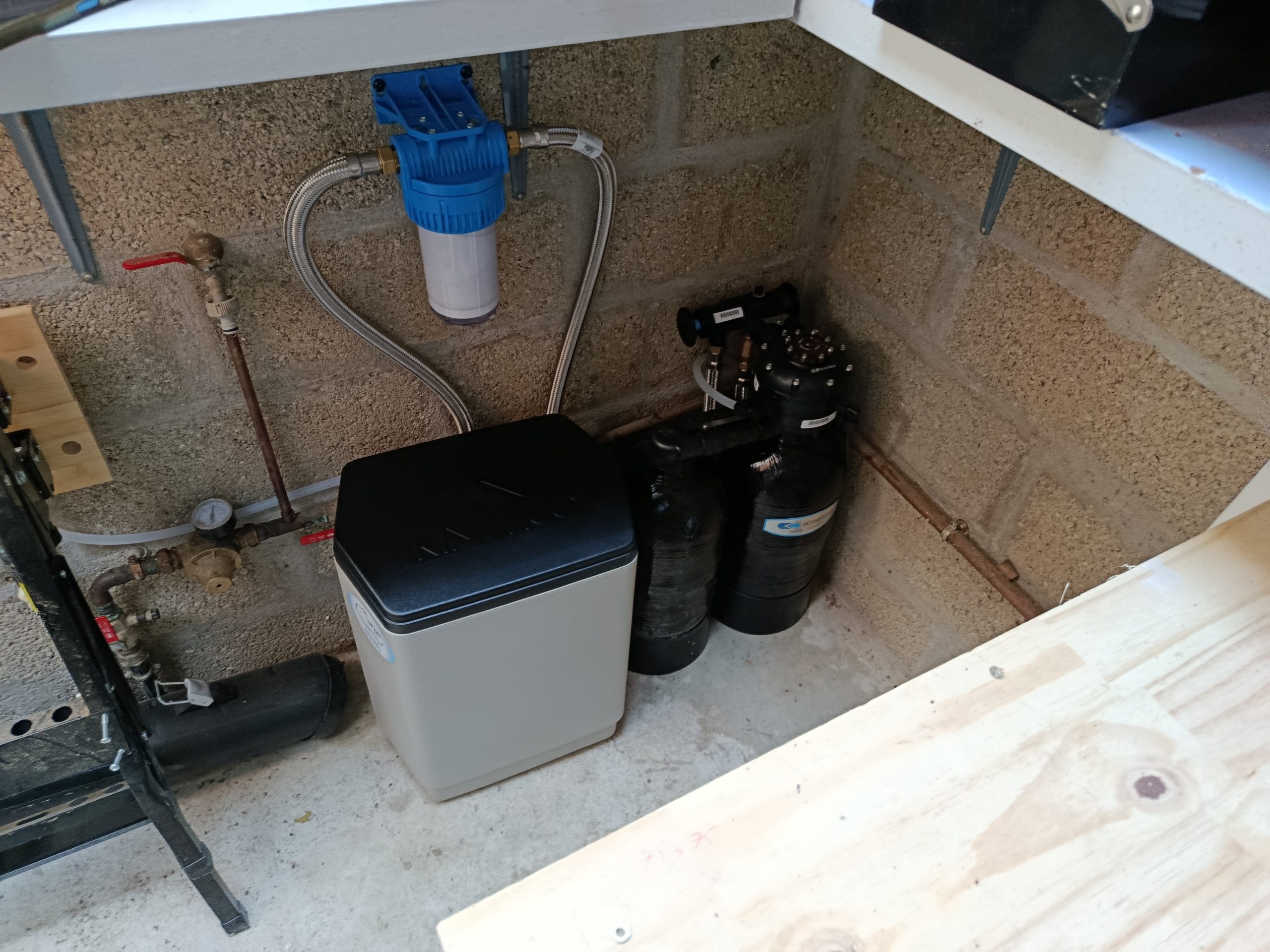 Réparation et contrôle d’une installation d’eau